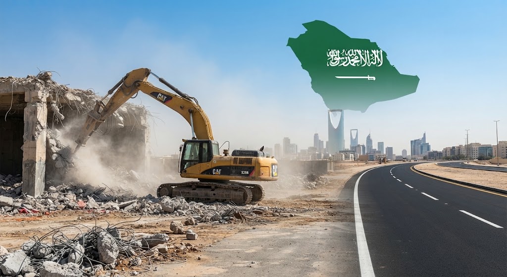 مقاول هدم وتكسير في السعودية